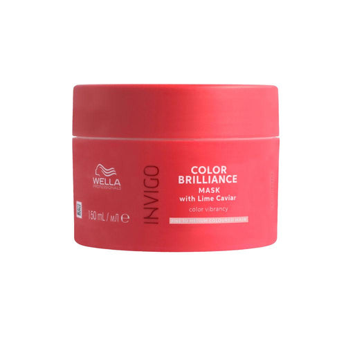 Wella Professionals Invigo Color Brilliance Masque Capillaire Protecteur Pour Cheveux Fins Et Normaux Protection Couleur Intense