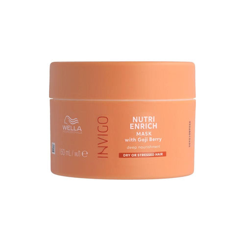 Wella Professionals Invigo Nutri-Enrich Masque Nourrissant Pour Cheveux Secs Endommagés Nutrition Profonde Et Brillance
