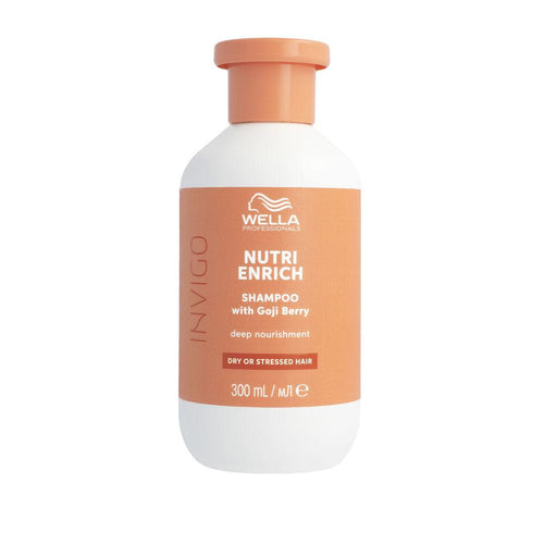 Wella Professionals Invigo Nutri-Enrich Shampoo Nutrition Profonde Pour Cheveux Secs Et Abîmés Éclat Et Hydratation Ultime