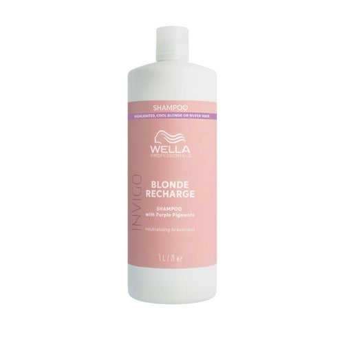 Wella Professionals Invigo Blonde Recharge Shampoo Cheveux Blonds Sublimes