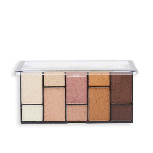 Revolution Make Up Reloaded Dimension Eyeshadow Palette Vivid Passion Vibrant Colors Long Lasting
