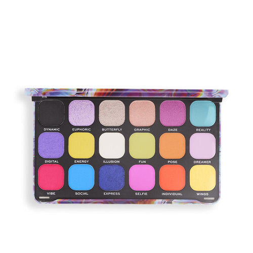 Revolution Make Up Forever Flawless Eyeshadow Palette 18 Bold Shades