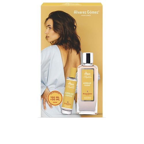 Alvarez Gomez Ámbar Femme Perfume Set Eau De Parfum And Eau De Toilette Oriental Floral Elegance