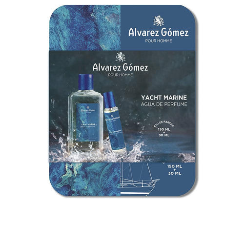 Alvarez Gomez Yacht Marine Perfume Eau De Toilette Set Fresh Aquatic