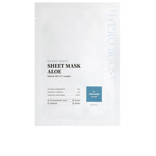Village 11 Hydro Boost Masque Tissu Aloe Hydratation Profonde Et Renouveau
