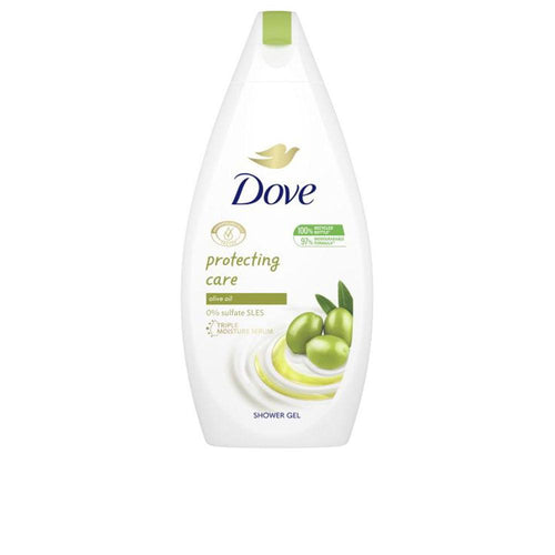 Dove Protecting Care Gel Douche Olive Pour Peau Très Sèche Hydratation Profonde