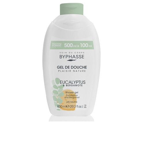 Byphasse Plaisir Nature Gel Douche Eucalyptus Et Bergamote Hydratation Naturelle