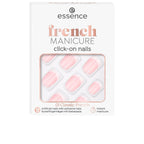 Essence French Essence Click On Artificial Nails French Manicure Salon Quality Look