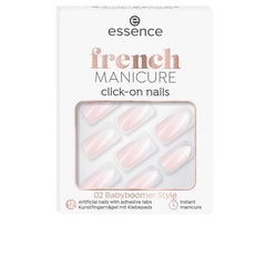 Essence French Essence Click On Artificial Nails French Manicure Salon Quality Look