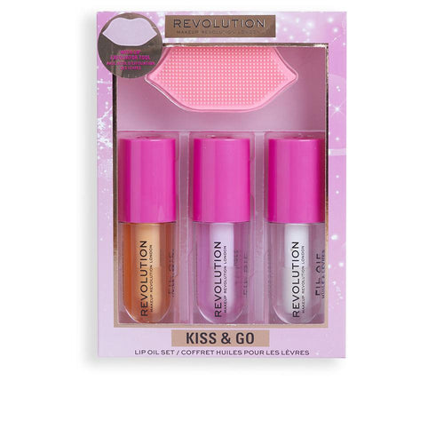 Revolution Make Up Kiss & Go Set De Cuidado Labial Labios Perfectos Siempre