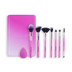 Revolution Make Up The Brush Edit Gift Set De Brochas De Maquillaje Glamour Festivo