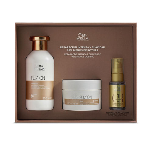 Wella Professionals Fusion Intense Repair Pack Cosmétique Cheveux Plus Forts Et Brillants