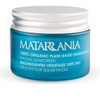 Matarrania Protección Solar Crème Solaire Visage Protection UV Minérale Bio