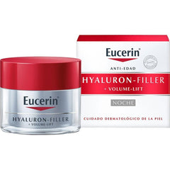 Eucerin Hyaluron Filler Crema Facial Noche Realza La Plenitud Cutánea