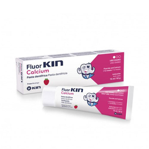 Kin Fluorkin Calcium Toothpaste Strong Teeth Every Day