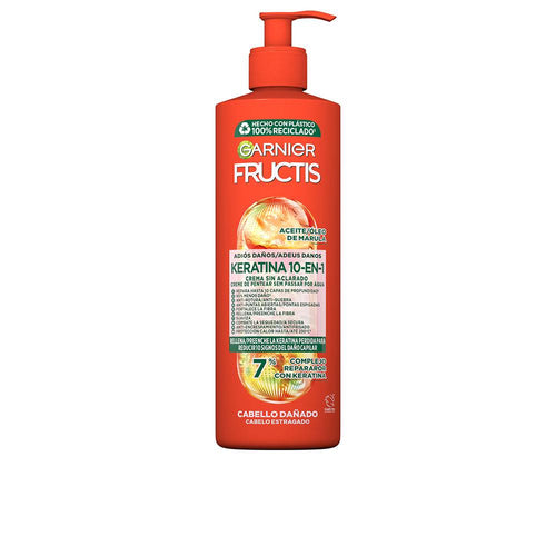 Garnier Fructis Crema Sin Aclarado 10 En 1 Adiós Daños