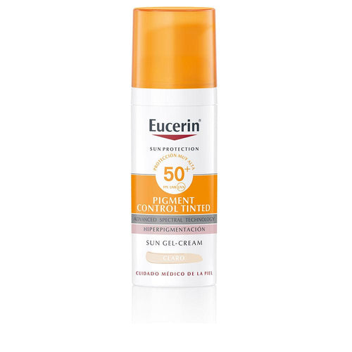 Eucerin Protección Solar Gel Crema Control De Pigmentos Facial Para Piel Sensible