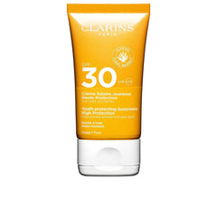 Clarins Solaire Crema Facial Dry Touch Acabado Mate