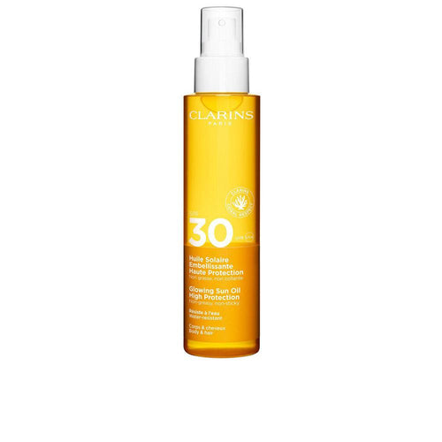 Clarins Solaire Bruma De Aceite Corporal Protección Solar Absorción Rápida Sin Residuos
