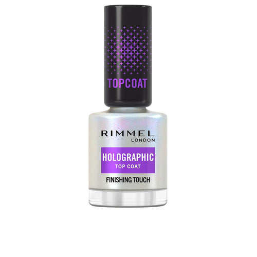 Rimmel London Holographic Top Coat Per Unghie Unghie Perfette Tutto Il Giorno