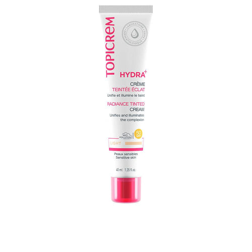 Topicrem Hydra+ Crema Tinta SPF50 Idratazione E Protezione Totale