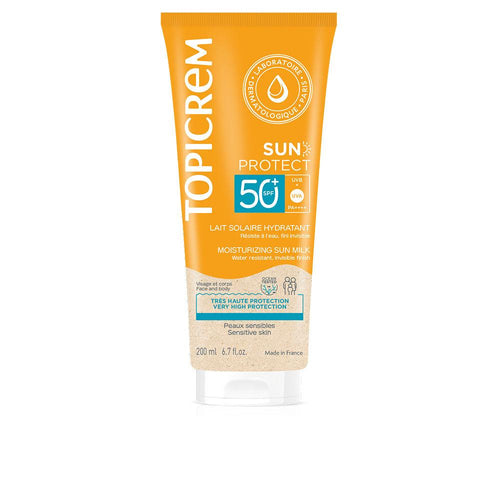 Topicrem Sun Protect Latte Solare Idratante SPF50 Plus Proteggi La Pelle