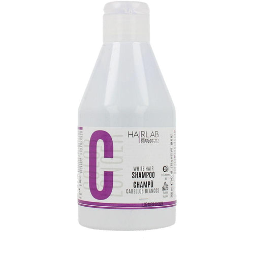 Salerm White Shampoo For White Hair Neutralizes Yellow Undertones