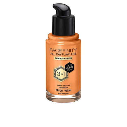 Max Factor Facefinity All Day Flawless 3 In 1 Base De Maquillaje Cobertura Perfecta Todo El Día