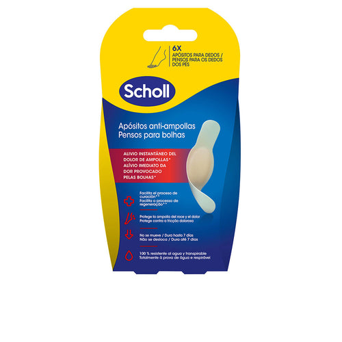 Scholl Apósitos Medicazioni Antivesciche Per Le Dita