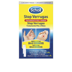Scholl Tratamientos Tratamiento Para Verrugas Con Crioterapia Eliminación Rápida De Verrugas