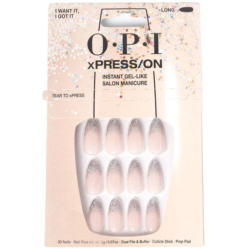 Opi Xpress/On Uñas Postizas Nail Art Estilo Profesional Duradero