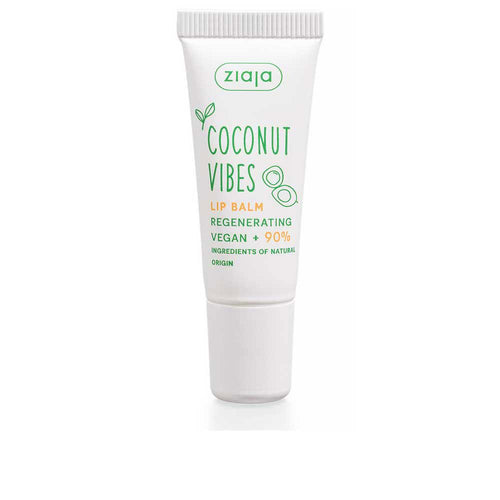 Ziaja Coconut & Orange Vibes Balsamo Rigenerante Per Labbra Idratazione Profonda Naturale