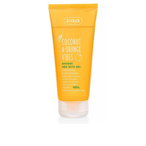 Ziaja Coconut & Orange Vibes Bath And Shower Gel Energizing And Refreshing