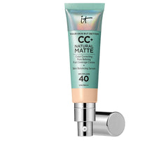 It Cosmetics Cc+ Natural Matte Cream Foundation Spf40 Oil Control For 16 Hours