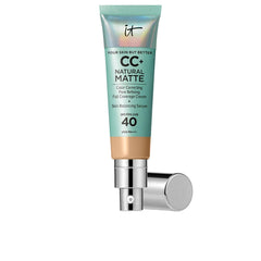 It Cosmetics Cc+ Natural Matte Cream Foundation Spf40 Oil Control For 16 Hours