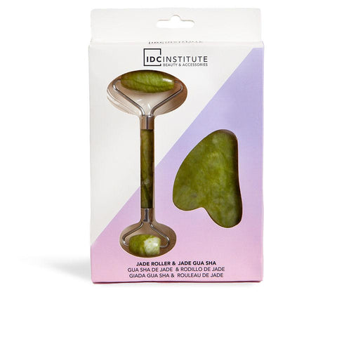 Idc Institute Jade Roller Set Massaggio Viso Pelle Radiosa