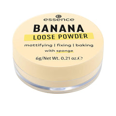 Essence Banana Loose Powder Polvo Suelto Acabado Ligero Sin Imperfecciones