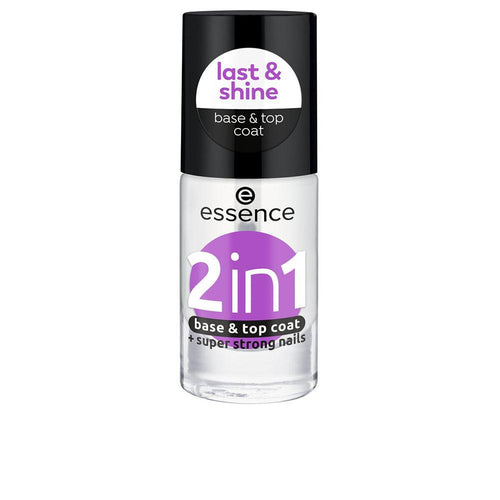 Essence 2 In 1 Base Y Top Coat Para Uñas Manicura Perfecta