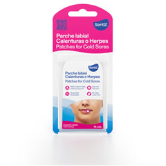 Senti2 Cuidado Corporal Senti2 Parche Labial Tratamiento Herpes Alivio Rápido