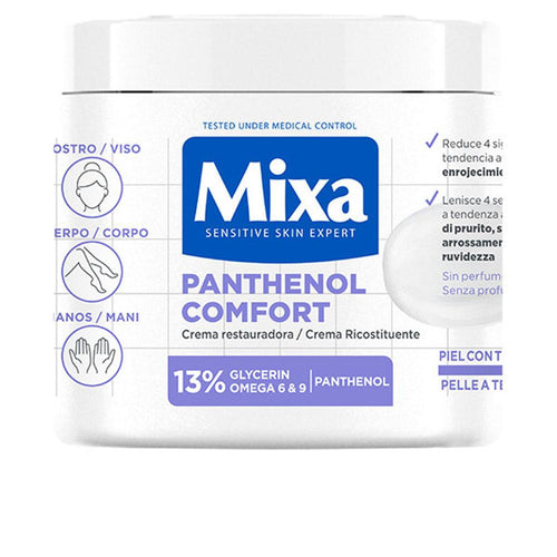 Mixa Panthenol Comfort Crema Restauradora Hidratación Profunda