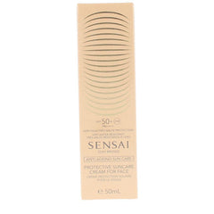 Sensai Silky Bronze Crema Solar Facial SPF50 Plus Protección UV Avanzada