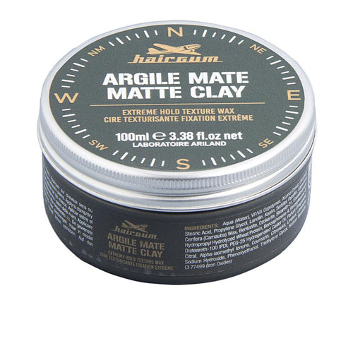 Hairgum Rasage & Barbe Cera De Arcilla Mate Extra Strong Hold