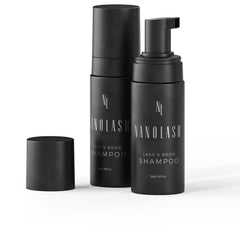 Nanolash Lash & Brow Shampoo Para Pestañas Y Cejas Limpieza Profesional Y Nutritiva