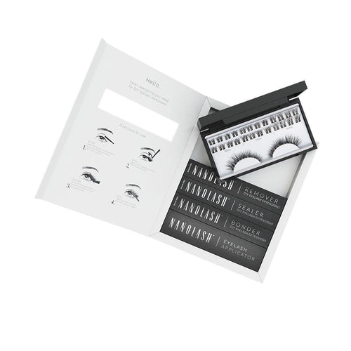 Nanolash Nanolash Eyelash Kit Para Extensiones De Pestañas Pestañas De Ensueño En Casa
