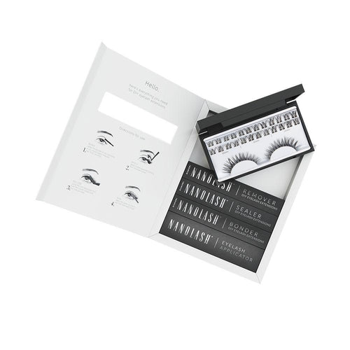 Nanolash Nanolash Eyelash Kit De Extensión De Pestañas Pestañas Impresionantes Al Instante