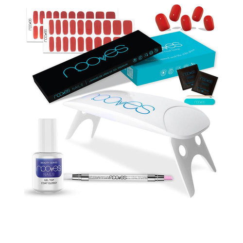 Nooves Láminas De Uñas De Gel Premium Set De Uñas En Gel Manicura Perfecta Siempre