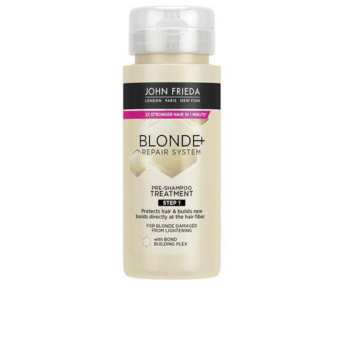 John Frieda Blonde+ Repair System Pre Shampoo Hair Treatment Stronger Hair Now