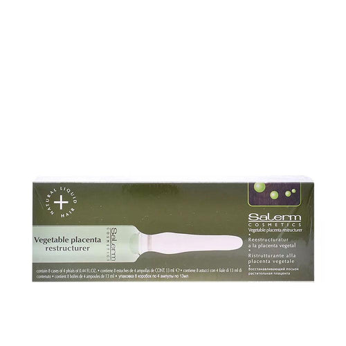 Salerm Vegetable Placenta Restructuring Ampoules Strong And Shiny Hair