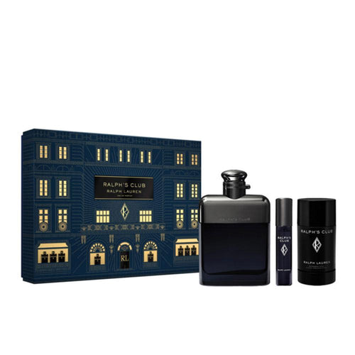 Ralph Lauren Ralph's Club Perfume Set Eau De Parfum Iconic Bold Masculine Scent
