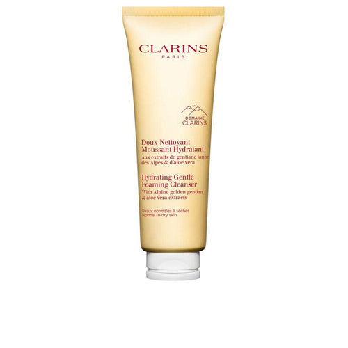 Clarins Gel Detergente Idratante Detergente Schiumogeno Erbe Alpine Per Radianza